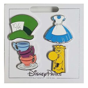 disney pin – alice in wonderland icons set