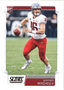 2019 score #366 gardner minshew ii rookie nfl football card nm-mt