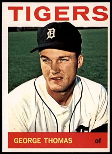 1964 Topps # 461 George Thomas Detroit Tigers (Baseball Card) EX Tigers