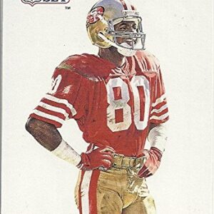 JERRY RICE NFL COLLECTIBLE TRADING CARD - 1990 PRO SET FOOTBALL CARD #23 (MVP SUPER BOWL XXIII COLLECTIBLE - SAN FRANCISCO 49ERS) FREE SHIPPING