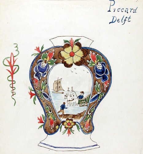 An original design for porcelain