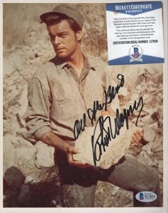 robert wagner famous actor signed autographed 8x10 photo beckett x17839