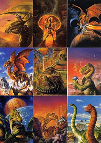 Bob Eggleton 1995 FPG Complete Base Card Set of 90 FA