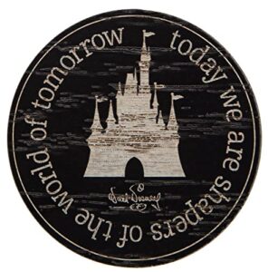 disney parks magnet – cinderella castle – today we are shapers of the world of tomorrow
