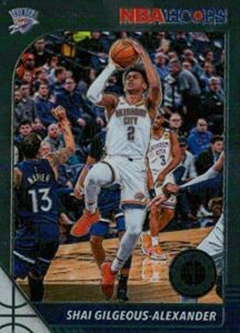 2019-20 panini hoops premium stock retail #80 shai gilgeous-alexander oklahoma city thunder nba basketball trading card