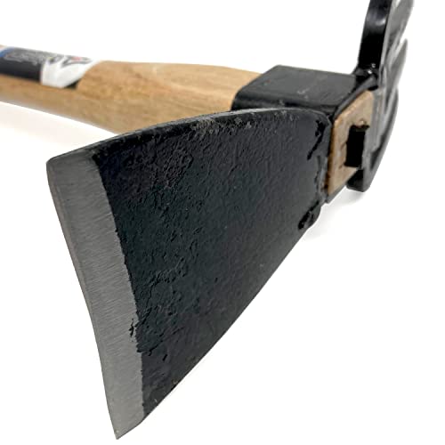 HACHIEMON Japanese Craftsmanship Garden Hand Tool Hoe and Cultivator Hand Tiller - Sturdy and Sharp