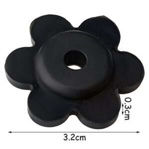 5pcs Flag Stops, Rubber Garden Flag Stoppers Flag Pole Stopper for Garden Flag Pole Stand