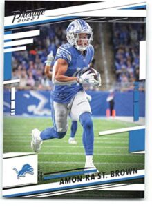 2022 panini prestige #98 amon-ra st. brown nm-mt detroit lions football