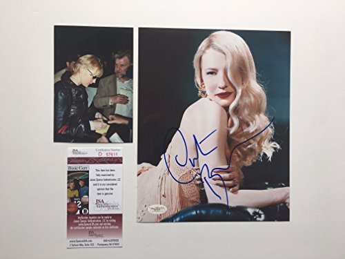 Cate Blanchett Rare! signed 8x10 photo JSA Spence cert PROOF!!