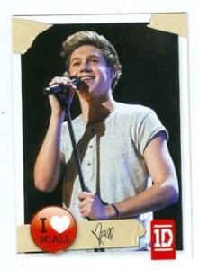 one direction trading card #40 niall horan