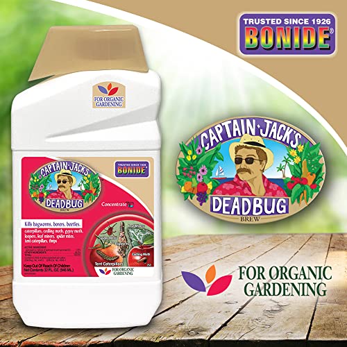 Bonide (BND253) - Captain Jack's Dead Bug Brew, Insecticide/Pesticide Concentrate (32 oz.), Brown/A