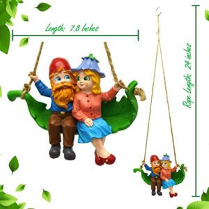 By Mark & Margot - Garden Gnome Outdoor Statues Lawn Gnome Decorations - Beautiful Funny Handmade Gnome Garden Sculpture for Home or Yard Pefect Garden Decor As Holiday Art Gnome Gifts.