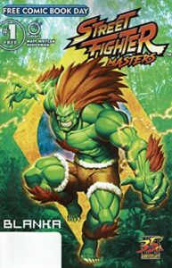 street fighter masters: blanka #1 vf/nm ; udon comic book