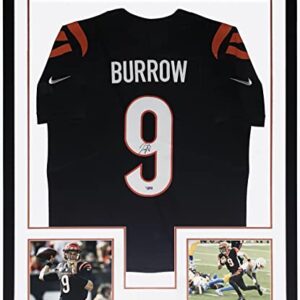 Joe Burrow Signed Cincinnati Bengals Authentic Nike On Field Jersey - Fanatics COA Authenticated - Professionally Framed & 8x10 Photo 34x42