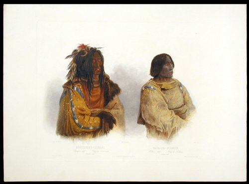 Mehkskeme-Sukahs. Blackfoot-chief. Tßtsicki Stomick. Piδkann Chief
