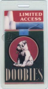 doobie brothers 1979 laminated backstage pass stanley mouse