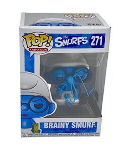 fred armisen signed autographed brainy smurf the smurfs funko pop beckett coa