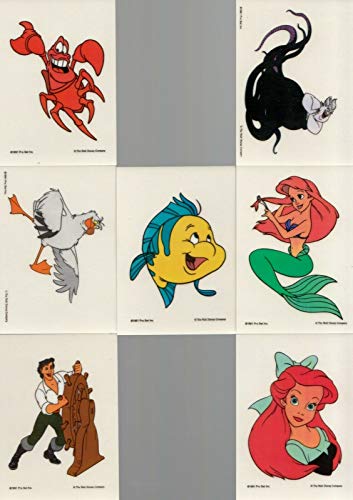 THE LITTLE MERMAID 1991 PRO SET COMPLETE FACTORY BASE CARD & INSERT SET 90/15/15/7/6 DISNEY