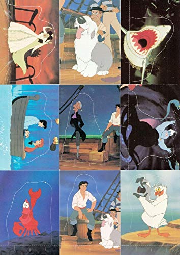 THE LITTLE MERMAID 1991 PRO SET COMPLETE FACTORY BASE CARD & INSERT SET 90/15/15/7/6 DISNEY