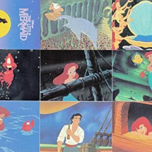 THE LITTLE MERMAID 1991 PRO SET COMPLETE FACTORY BASE CARD & INSERT SET 90/15/15/7/6 DISNEY