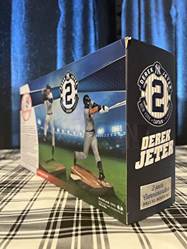 Derek Jeter 2 Pack Commemorative Deluxe Boxed Set of Collectible Figures - Made by McFarlane Toys in 2014 (Free Shipping)