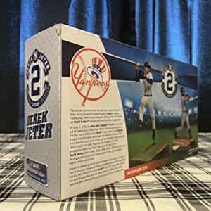 Derek Jeter 2 Pack Commemorative Deluxe Boxed Set of Collectible Figures - Made by McFarlane Toys in 2014 (Free Shipping)