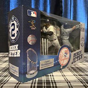 Derek Jeter 2 Pack Commemorative Deluxe Boxed Set of Collectible Figures - Made by McFarlane Toys in 2014 (Free Shipping)