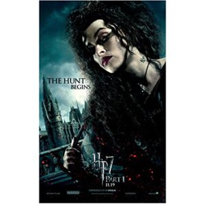 harry potter deathly hallows part 1 promo helena bonham carter as bellatrix lestrange with wand 8 x 10 inch photo