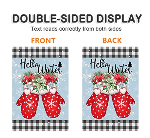 Yileqi Seasonal Garden Flags Set of 12 Double Sided 12x18 Inch Welcome Holiday Yard Flag, Small Garden Flags for Outside Decoration, Garden Flags for All Seasons