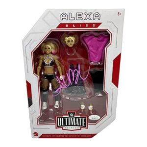 wwe exclusive alexa bliss signed autographed elite action figure jsa auth – autographed wrestling cards