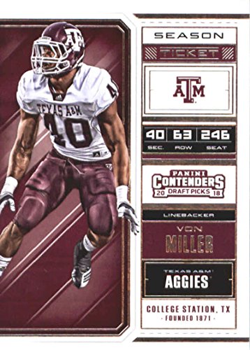 2018 Panini Contenders Draft Picks Season Ticket #100 Von Miller NFL Football Card NM-MT