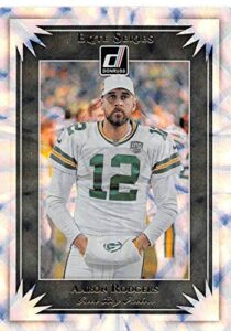 2019 donruss the elite series #1 aaron rodgers green bay packers football card