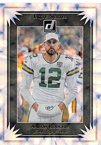 2019 Donruss The Elite Series #1 Aaron Rodgers Green Bay Packers Football Card