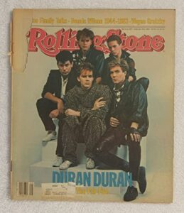 simon le bon, nick rhodes, john taylor, andy taylor & roger taylor – duran duran – rolling stone magazine – #414 – february 2, 1984