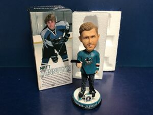 matt tennyson san jose sharks barracuda 2015-16 hockey bobblehead bobble sga