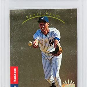 Derek Jeter (New York Yankees) 1993 SP Foil Baseball RC Rookie Card #279 (PSA 8 NM-MT) (K)