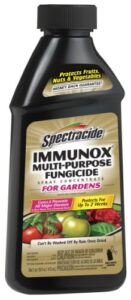 spectracide immunox multi-purpose fungicide spray concentrate for gardens, 16-oz, fl. oz, pack of 6 (total 96 fl. oz), transparent