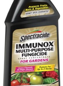 Spectracide Immunox Multi-Purpose Fungicide Spray Concentrate for Gardens, 16-oz, Fl. Oz, Pack of 6 (Total 96 Fl. Oz), Transparent