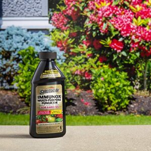 Spectracide Immunox Multi-Purpose Fungicide Spray Concentrate for Gardens, 16-oz, Fl. Oz, Pack of 6 (Total 96 Fl. Oz), Transparent