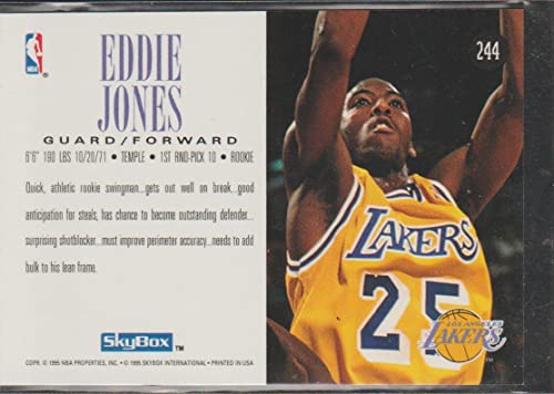 Eddie Jones (Basketball Card) 1994-95 Skybox - [Base] #244