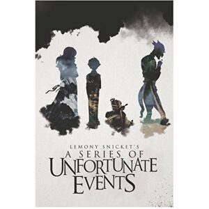 neil patrick harris 8 inch x 10 inch photo a series of unfortunate events (tv series 2017 -) shadow figure et all title poster #2 kn
