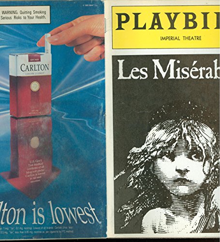 Les Miserables, Broadway Playbill + Lea Michele, Jacquelyn Piro, Jessica-Snow Wilson, Tamra Hayden, Philip Hernández