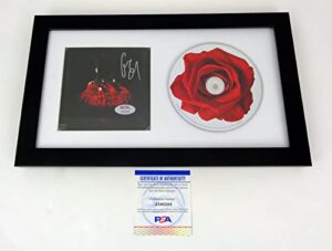 superache cd signed autographed by conan gray framed psa/dna coa b