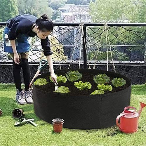 M MAIUS Potato Grow Bag, 15/50/100 Gallon Grow Bag Raised Garden Bed Bag Round Breathable Planting Grow Container for Potato Tomato Carrot