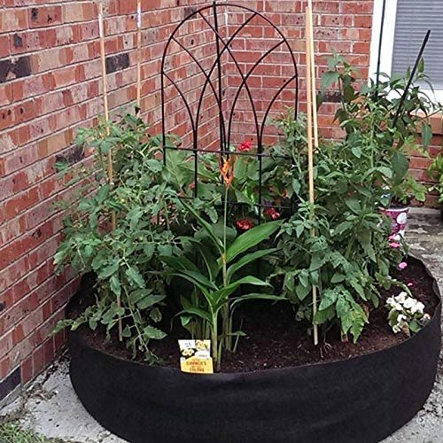 M MAIUS Potato Grow Bag, 15/50/100 Gallon Grow Bag Raised Garden Bed Bag Round Breathable Planting Grow Container for Potato Tomato Carrot