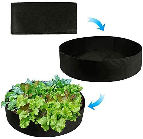 M MAIUS Potato Grow Bag, 15/50/100 Gallon Grow Bag Raised Garden Bed Bag Round Breathable Planting Grow Container for Potato Tomato Carrot