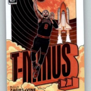 2021-22 Donruss Optic T-Minus 3-2-1#8 Zach LaVine Chicago Bulls NBA Basketball Trading Card