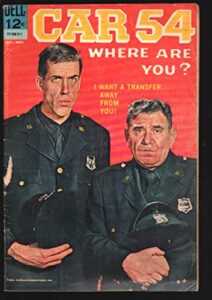 car 54, where are you? #7 1963-dell-tv series – photo cover, fred gwynn & joe e. ross.-final issue-vg