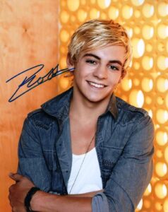 ross lynch of r5 reprint signed solo photo #2 austin & ally