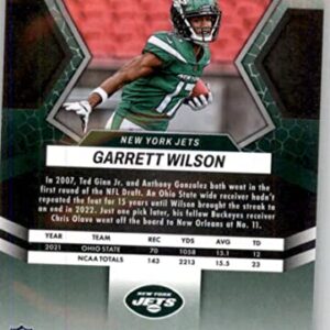 GARRETT WILSON RC 2022 Panini Mosaic #276 ROOKIE NY Jets NM+-MT+ NFL Football Debut